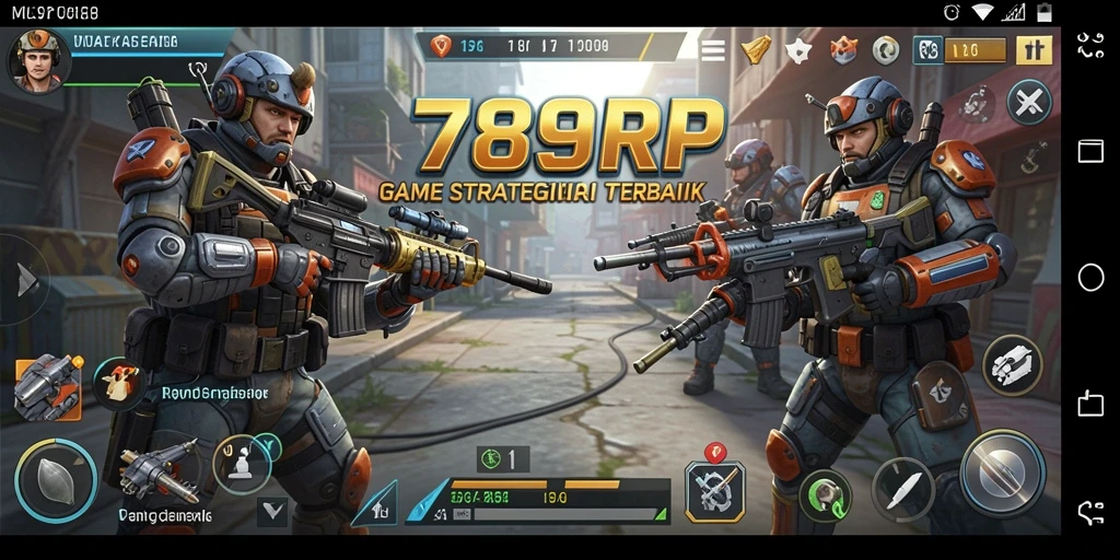 Screenshot gameplay 789RP menampilkan aksi strategi mendalam dan pertempuran yang intens.