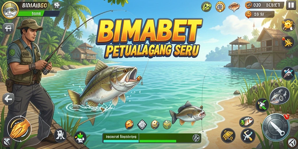 Tangkapan ikan yang menggembirakan di permainan BIMABET.
