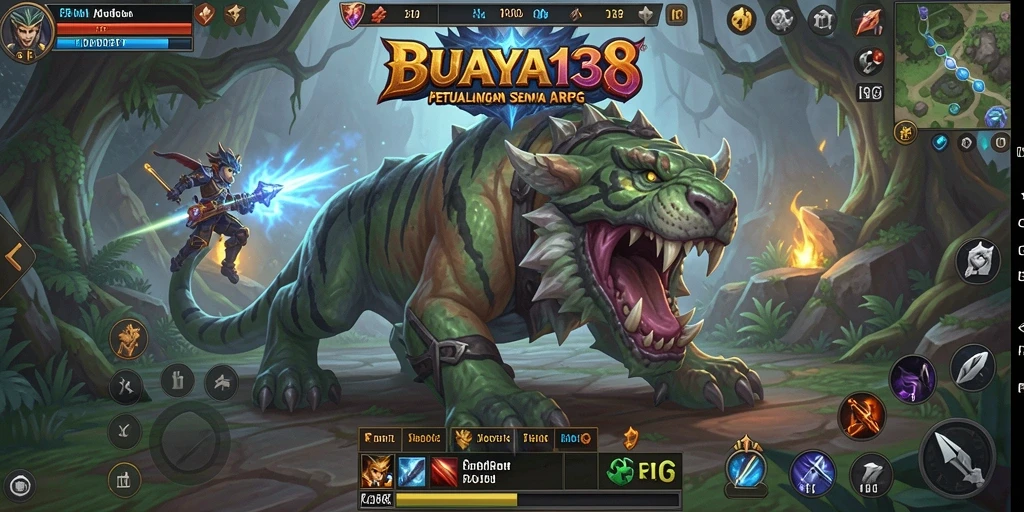 Gameplay seru dengan karakter unik di BUAYA138.