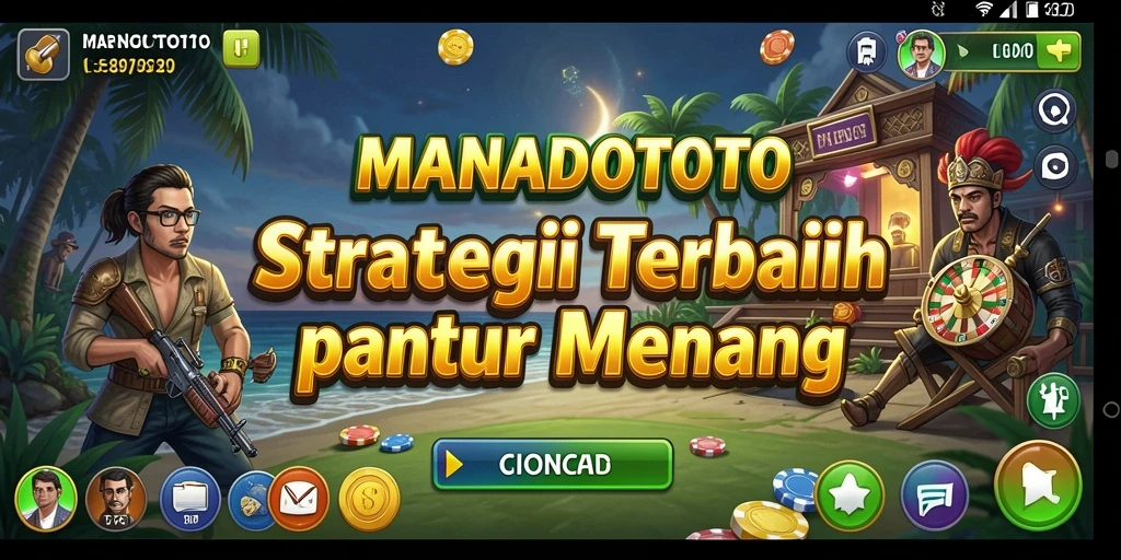 Gameplay seru dengan strategi taktis dalam MANADOTOTO.