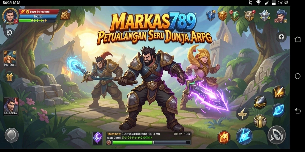 Tangkapan layar gameplay yang menampilkan pertempuran epik di dunia ARPG.