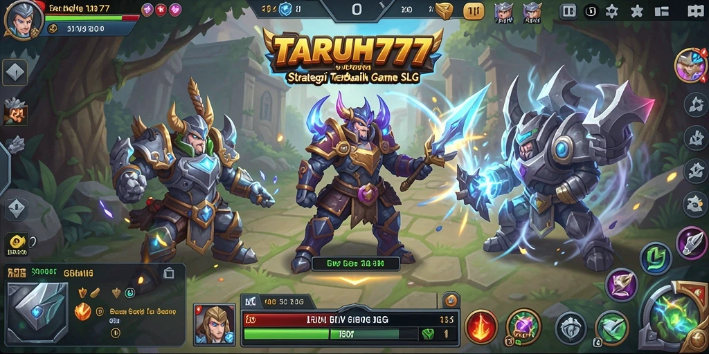 TANGKAPAN LAYAR TARUH777: Menggambarkan gameplay strategis yang mendebarkan.