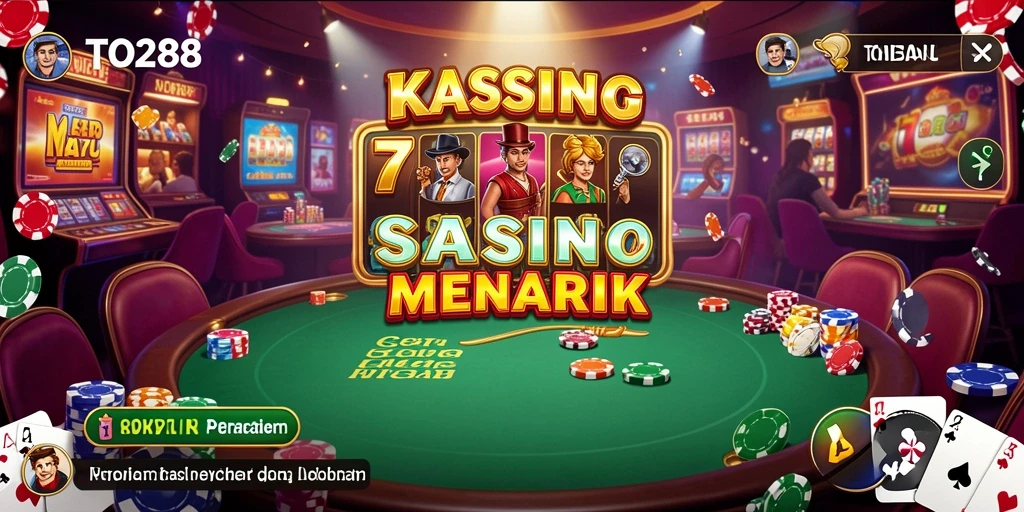 Gameplay seru TO288 dengan berbagai pilihan kasino yang menarik.