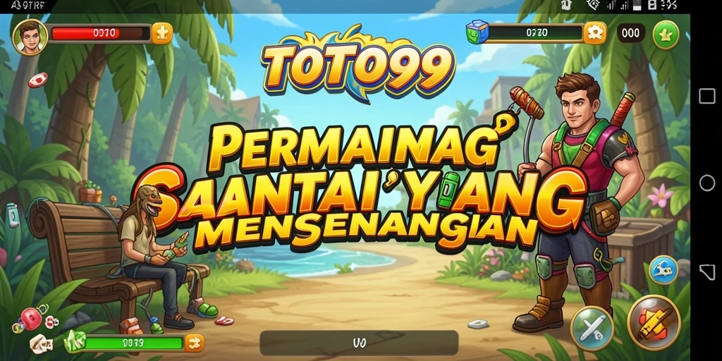 Screenshot gameplay TOTO99 menunjukkan keseruan permainan santai.